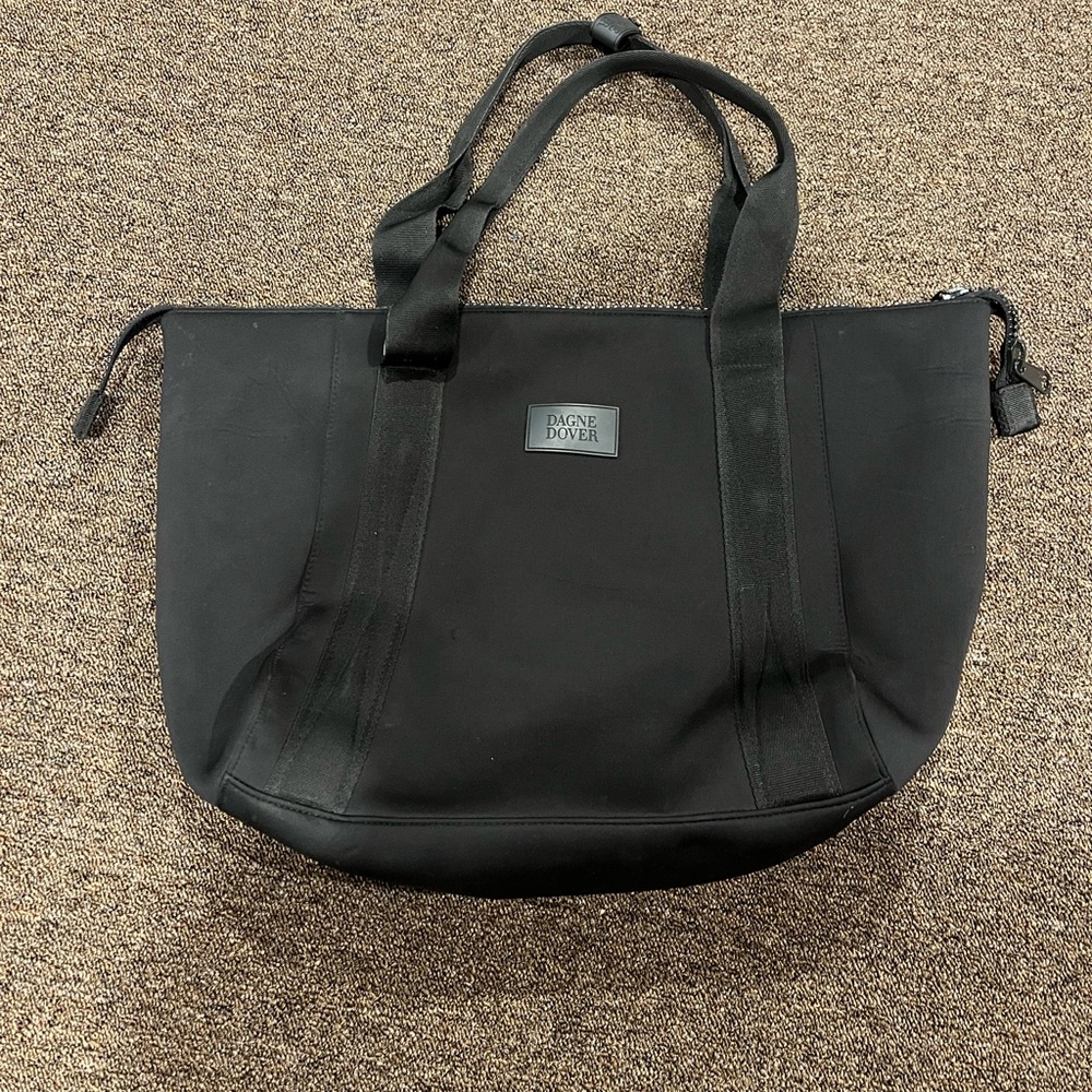 Dagne Dover Landon Carryall Black Tote Bag